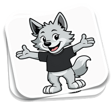 Angebote Aufkleber 5x5cm - 50 Stück Premium Vinyl Sticker - P4Print