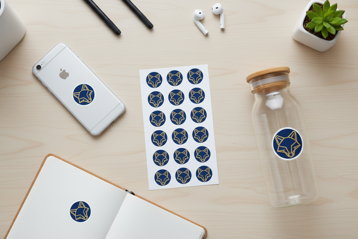 Identische Sticker - Multiple Objekte