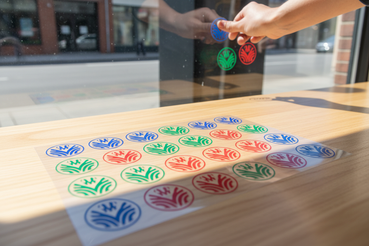 Transparent ohne Weiß - Schaufenster